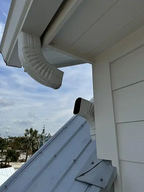 w-Hurricane Photo Drain Pipe Damage